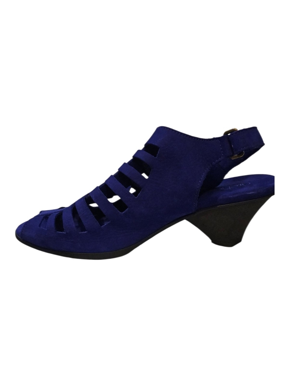 Arche Size 40 Exor Birdcage Sandals Pumps Purple Blue - Picture 4 of 16